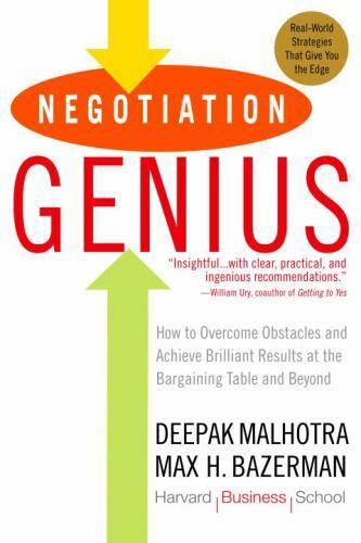 Negotiation genius how to - negotiation,