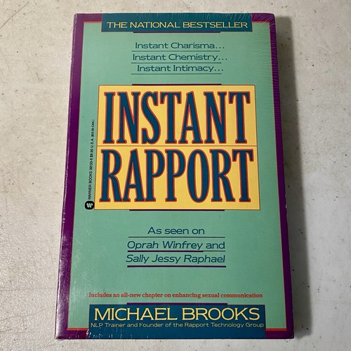 Instant rapport paperback book - rapport,