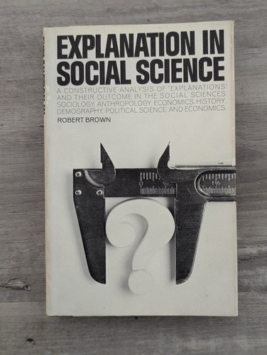 Explanation social science - explanation,