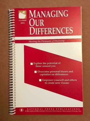 Managing our differences - managing,