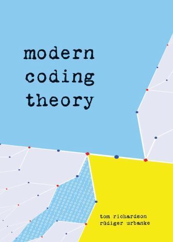 Modern coding theory - modern,