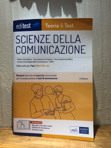 Editest scienze della - editest,