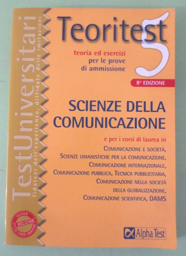 Teoritest scienze della - scienze,
