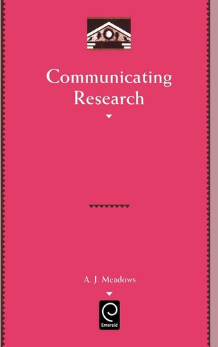 Communicating research - communicating,