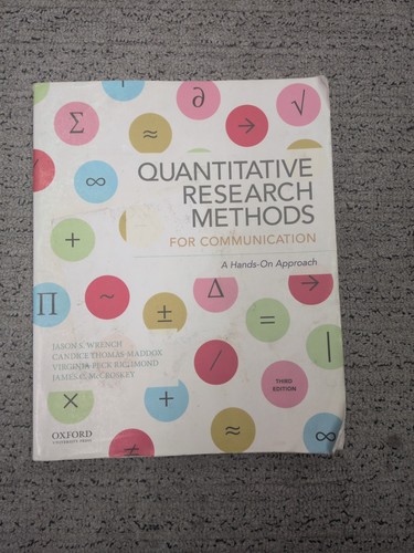Quantitative research methods - quantitative,