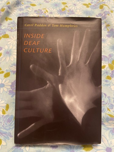 Book inside deaf culture - book, carol